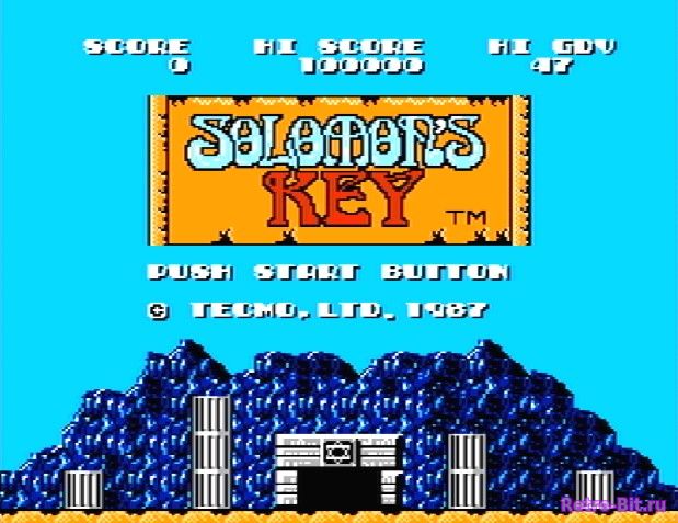 Фрагмент #6 из игры Solomon's Key / Ключ Соломона