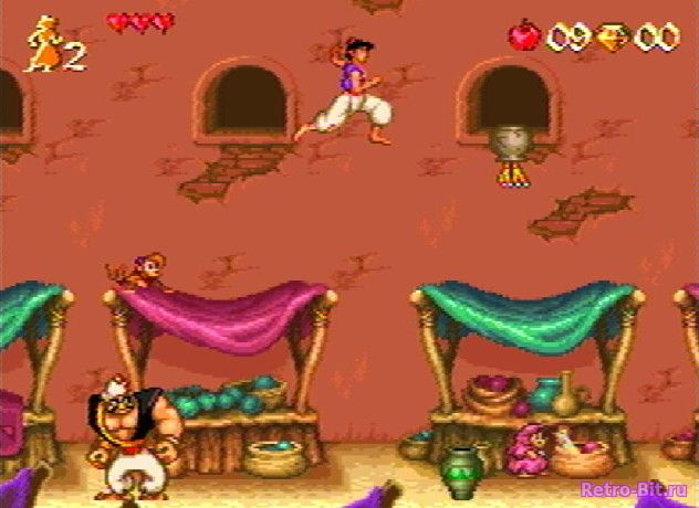Фрагмент #2 из игры Aladdin, Disney’s Aladdin / Аладдин