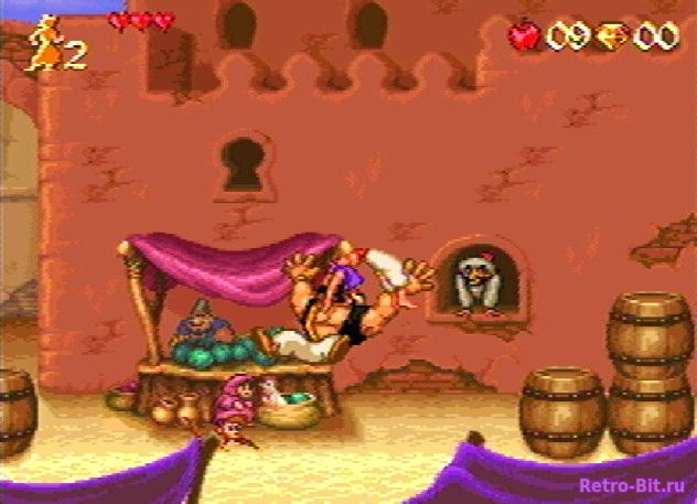 Фрагмент #1 из игры Aladdin, Disney’s Aladdin / Аладдин