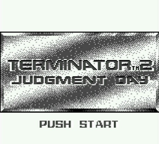 Титульный экран из игры Terminator 2: Judgment Day / Терминатор 2: Судный День