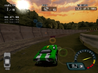 Титульный экран из игры Demolition Racer / Демолишн Рейсер