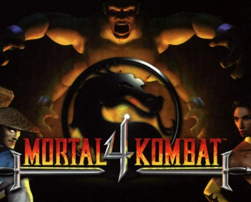 Титульный экран из игры Mortal Kombat 4 / Мортал Комбат 4