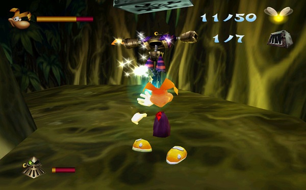 Титульный экран из игры Rayman 2: The Great Escape / Рэймен 2: Грэйт Искейп
