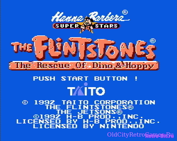 Фрагмент #1 из игры Flintstones the: The Rescue of Dino & Hoppy / Флинтстоуны: Спасение Дино и Хоппи