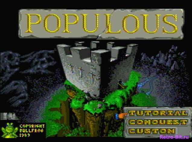 Фрагмент #4 из игры Populous / Популяция