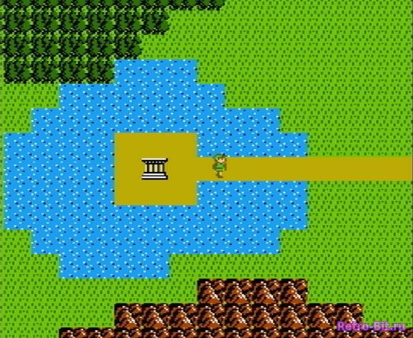 Фрагмент #2 из игры Zelda II: The Adventure of Link / Зельда 2: Приключения Линка