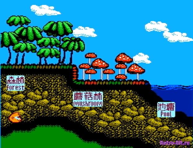 Фрагмент #4 из игры Super Donkey Kong / Супер Донки Конг (Xiang Jiao Chuan)