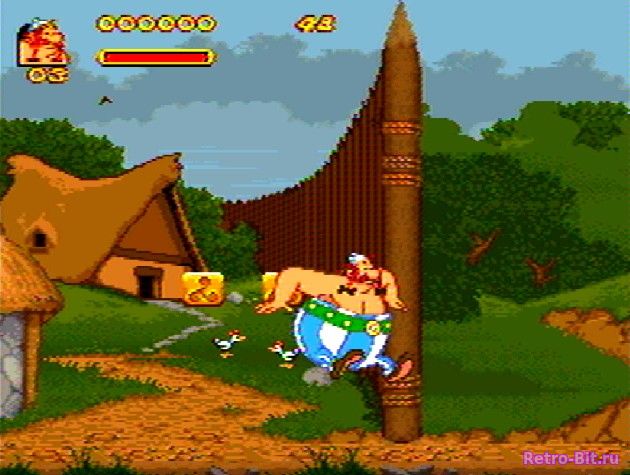 Фрагмент #2 из игры Asterix & Obelix / Астерикс и Обеликс