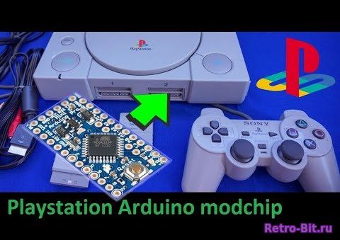 Обложка из Чиповка Playstation при помощи Arduino (ps1 PsNee mod chip)