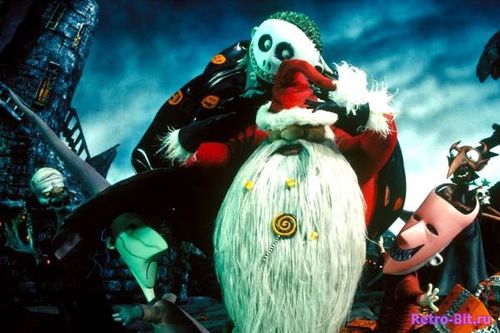 Обложка из Кошмар перед Рождеством / The Nightmare Before Christmas, мультфильм, 1993