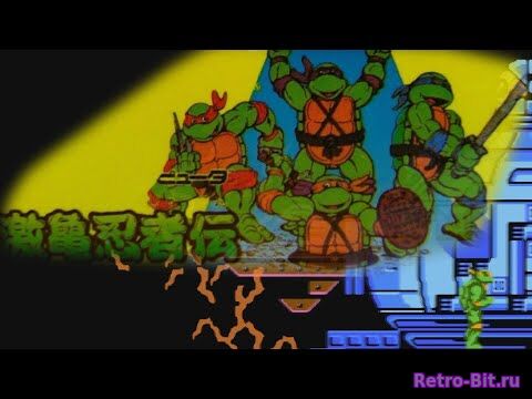 Обложка из Полное прохождение Teenage Mutant Ninja Turtles III: The Manhattan Project  (Dendy)