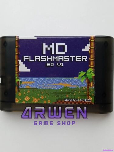 Обложка из Флеш-картридж ED MDV1 / Sega MegaDrive, Genesis, MasterSystem, 32X