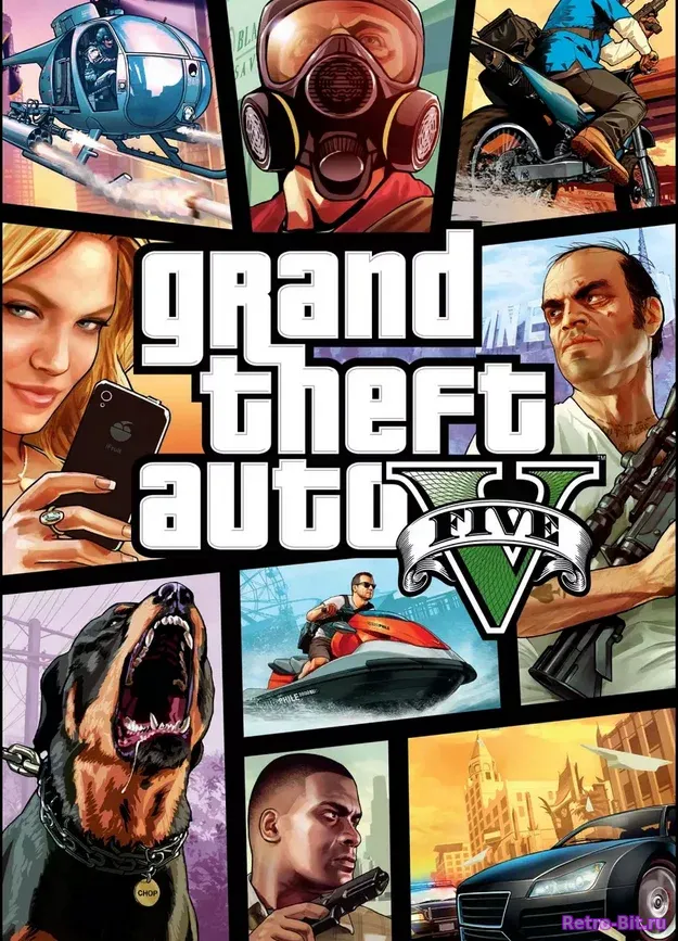 Обложка файла Grand Theft Auto 5, GTA5 / Гранд Тэфт Ауто 5 (ГТА 5) на скачивание