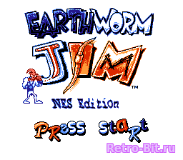 Скачать EarthWorm Jim NES Edition / ЭртВорм Джим Нес Эдишн