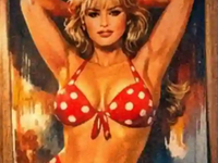 PlayBoy #5 (постер с обложки аудиокниги ретро бит)