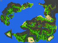 Shining Force 2 World Map