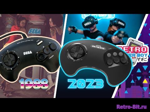 Обложка из Is This The Ultimate Sega Controller? - Retro-bit Big6